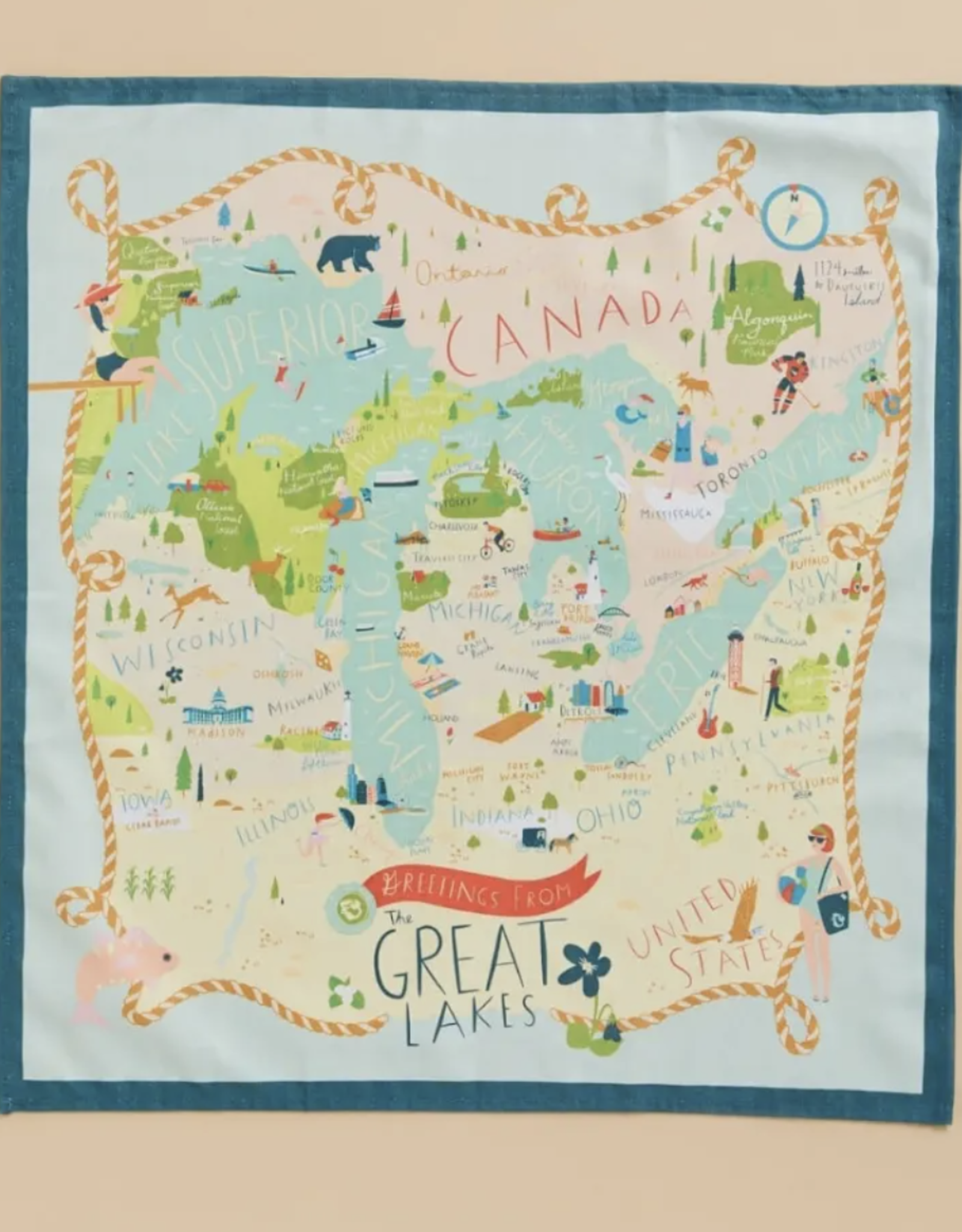 Spartina Great Lakes Dish Towel