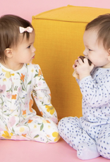 Magnetic Me Posies Floral Velour Magnetic Footie