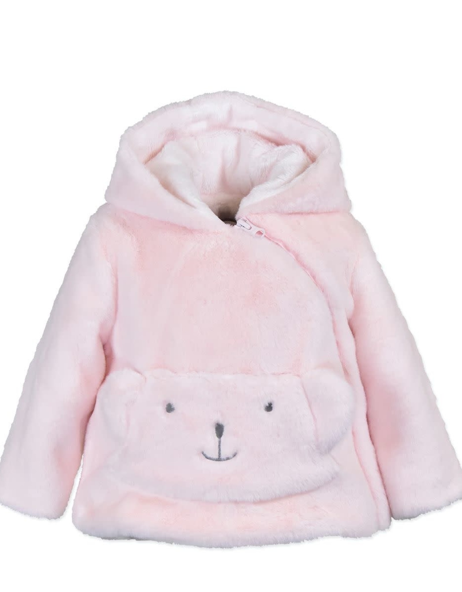 Widgeon Pink Bear Pocket Jacket