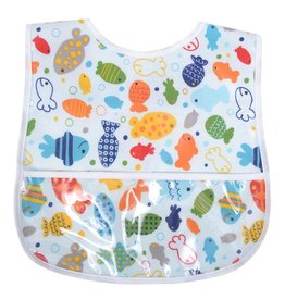 Three Marthas Laminated Fish Bib XX