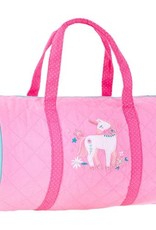 Stephen Joseph Quilted Duffle Pink Unicorn