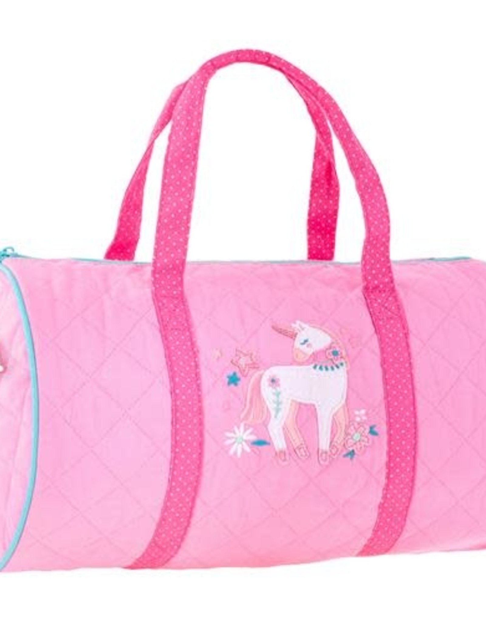 Stephen Joseph Quilted Duffle Pink Unicorn xx