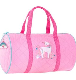 Stephen Joseph Quilted Duffle Pink Unicorn xx