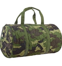 Stephen Joseph Quilted Camo Duffle