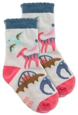 Stephen Joseph Pink Dino Socks