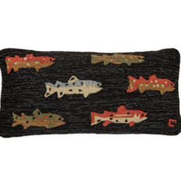 Chandler Four Corners Pillow River Fish 15x30