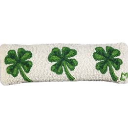 Chandler Four Corners Lumbar 3-Clover Pillow 8"x24"