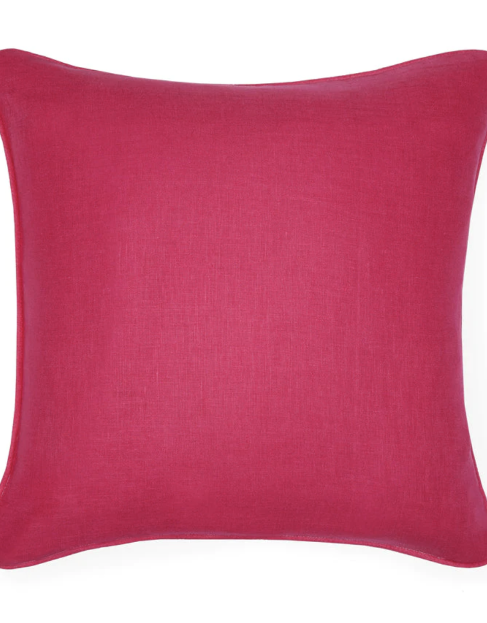 Sferra Manarola Linen Pillow Fuchsia