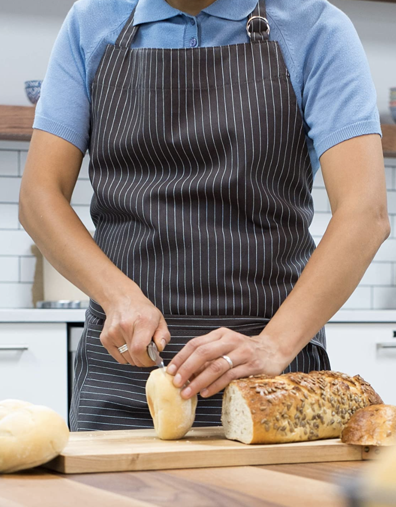 Now Designs Mighty Apron Pinstripe