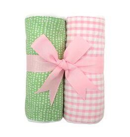 Three Marthas Set of 2 Burps Tulip xx