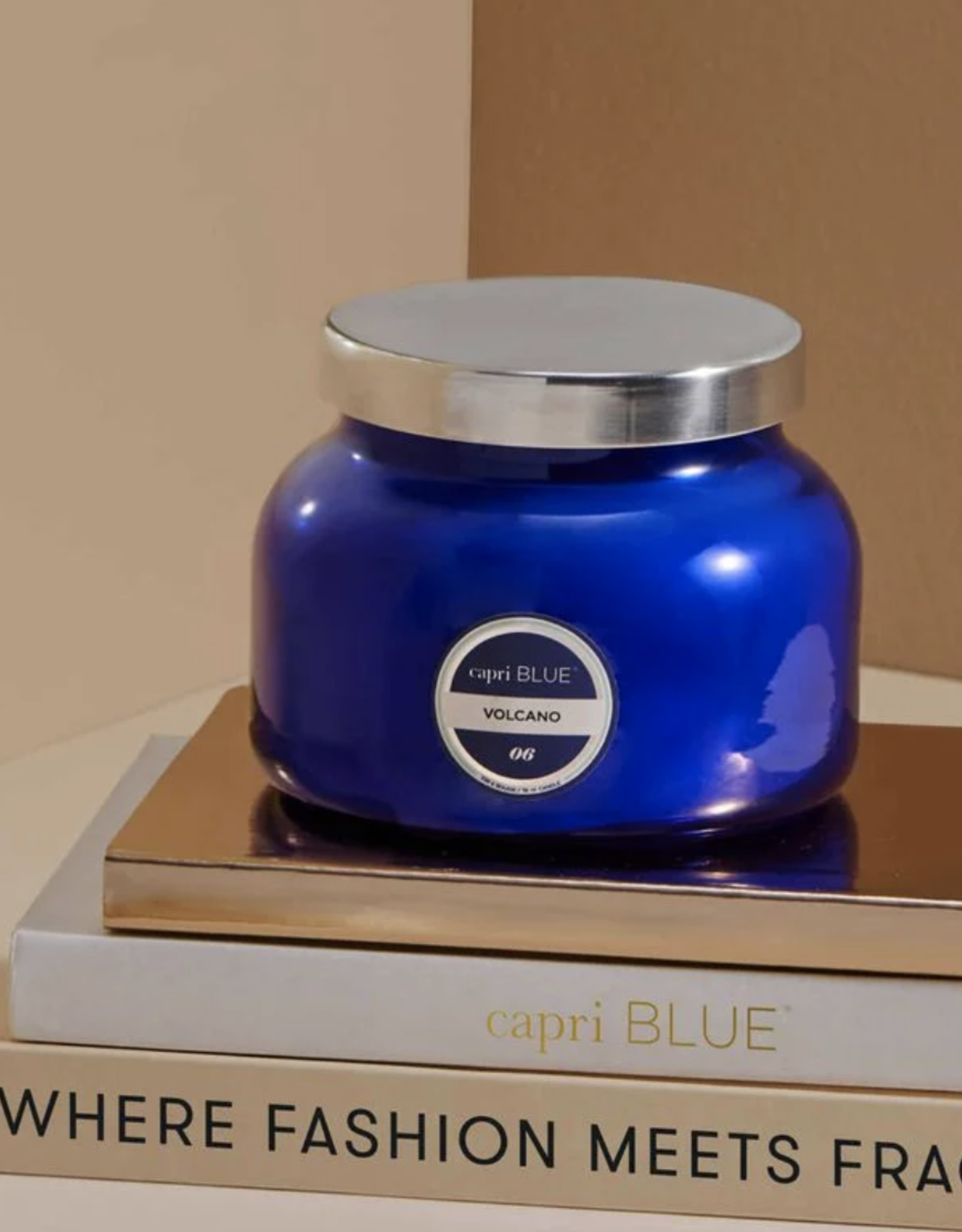  Capri Blue Volcano Scented Candle - Blue Signature Jar