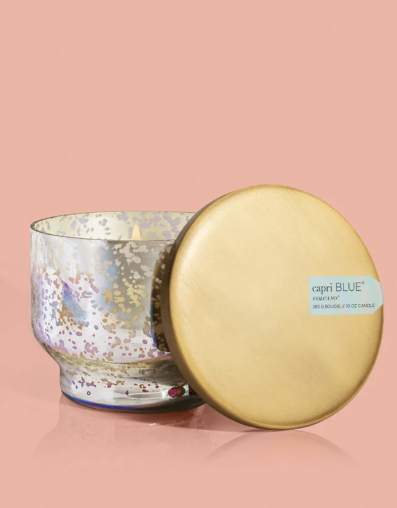 Capri Blue Mercury Iridescent Inverted Volcano Petite Jar
