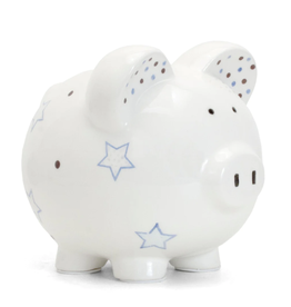 Child to Cherish Blue Paper Star Bank