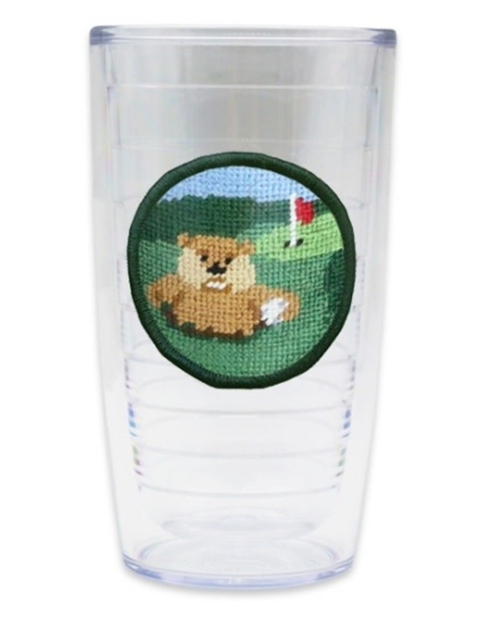 Smather's & Branson Tervis Needlepoint Tumbler Gopher Golf