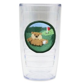 Smather's & Branson Tervis Tumbler Needlepoint Tumbler Gopher Golf
