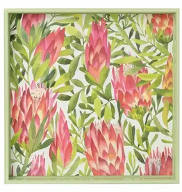 Rockflowerpaper Pink Dogwood Garden 15x15 Tray