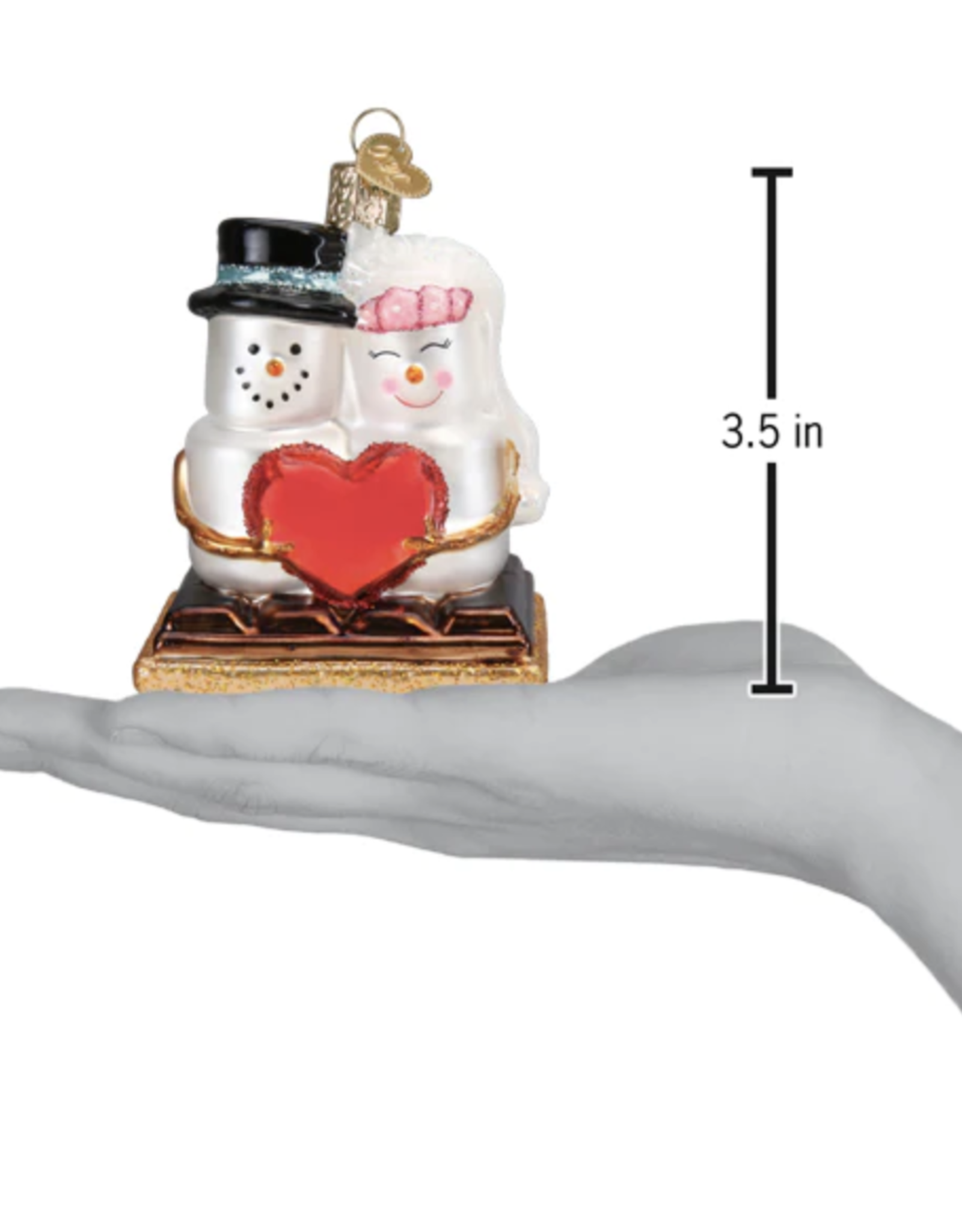 Old World Christmas S'Mores In-Love Ornament