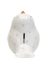 Child to Cherish Pink Dotted Birdie Bank