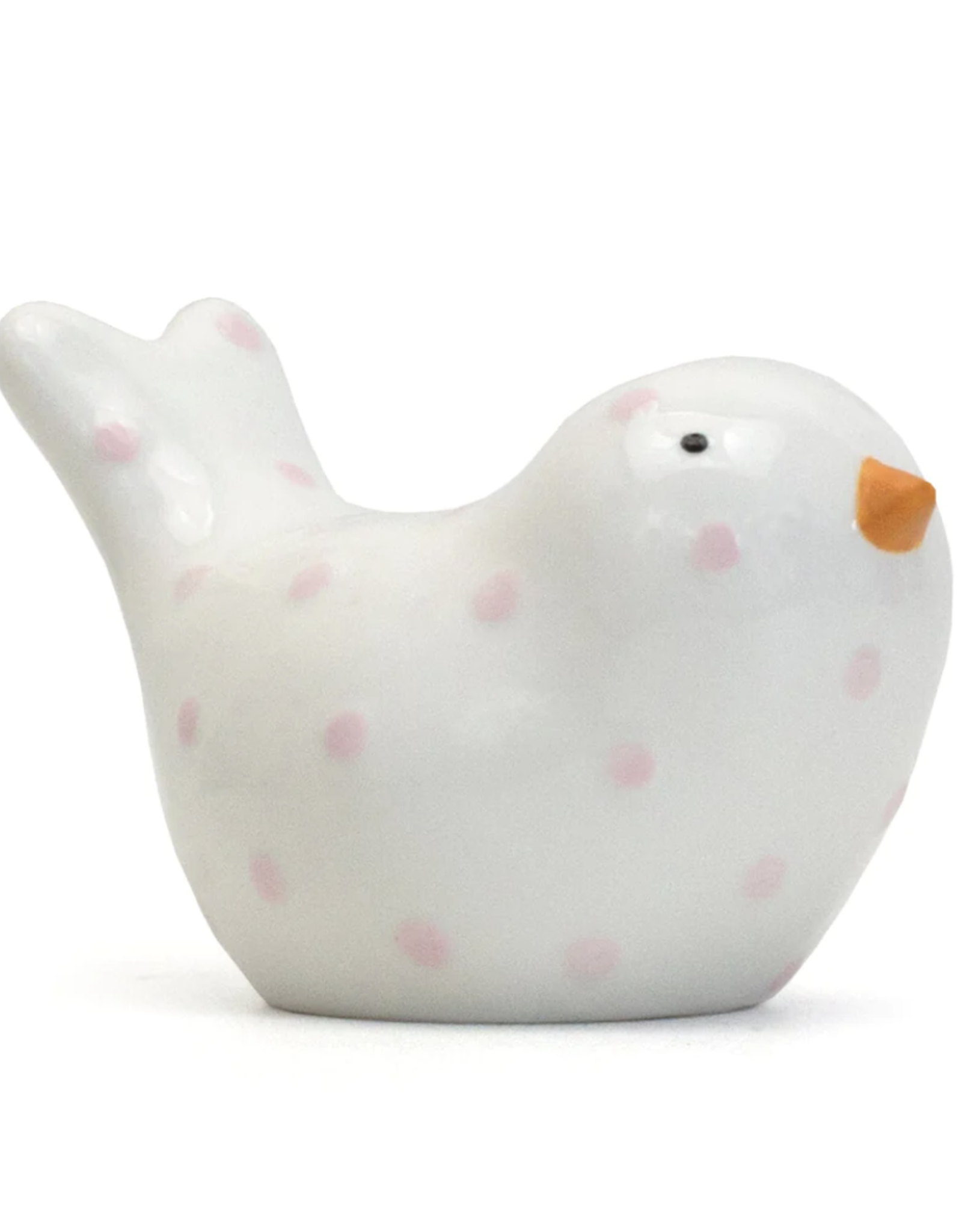 Child to Cherish Pink Dotted Birdie Bank