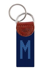 Smather's & Branson Key Fob M Cornflower