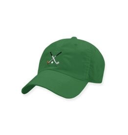 Smather's & Branson Performance Hat Crossed Clubs Spruce