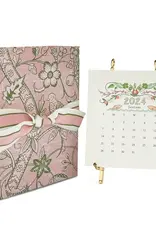 Karen Adams Designs 2025 Desk Calendar w/Gold Easel