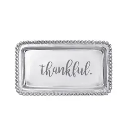 Mariposa Tray Thankful