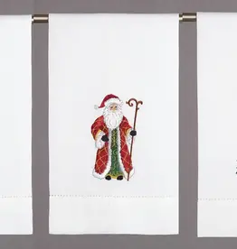 Christmas Nutcracker Santa Tree Guest Towel