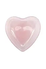 Mariposa Alabaster Pink Heart Plate