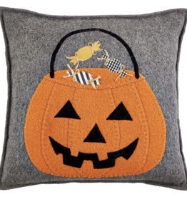 Pumpkin Felt Pillow