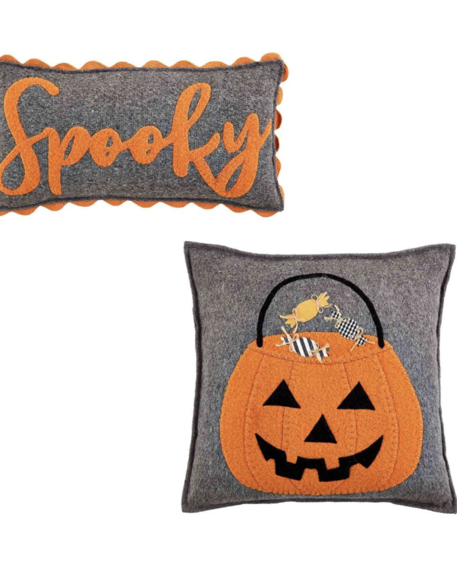 Spooky Felt Pillow