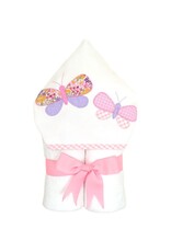 Three Marthas Everykid Towel Two Color Butterfly
