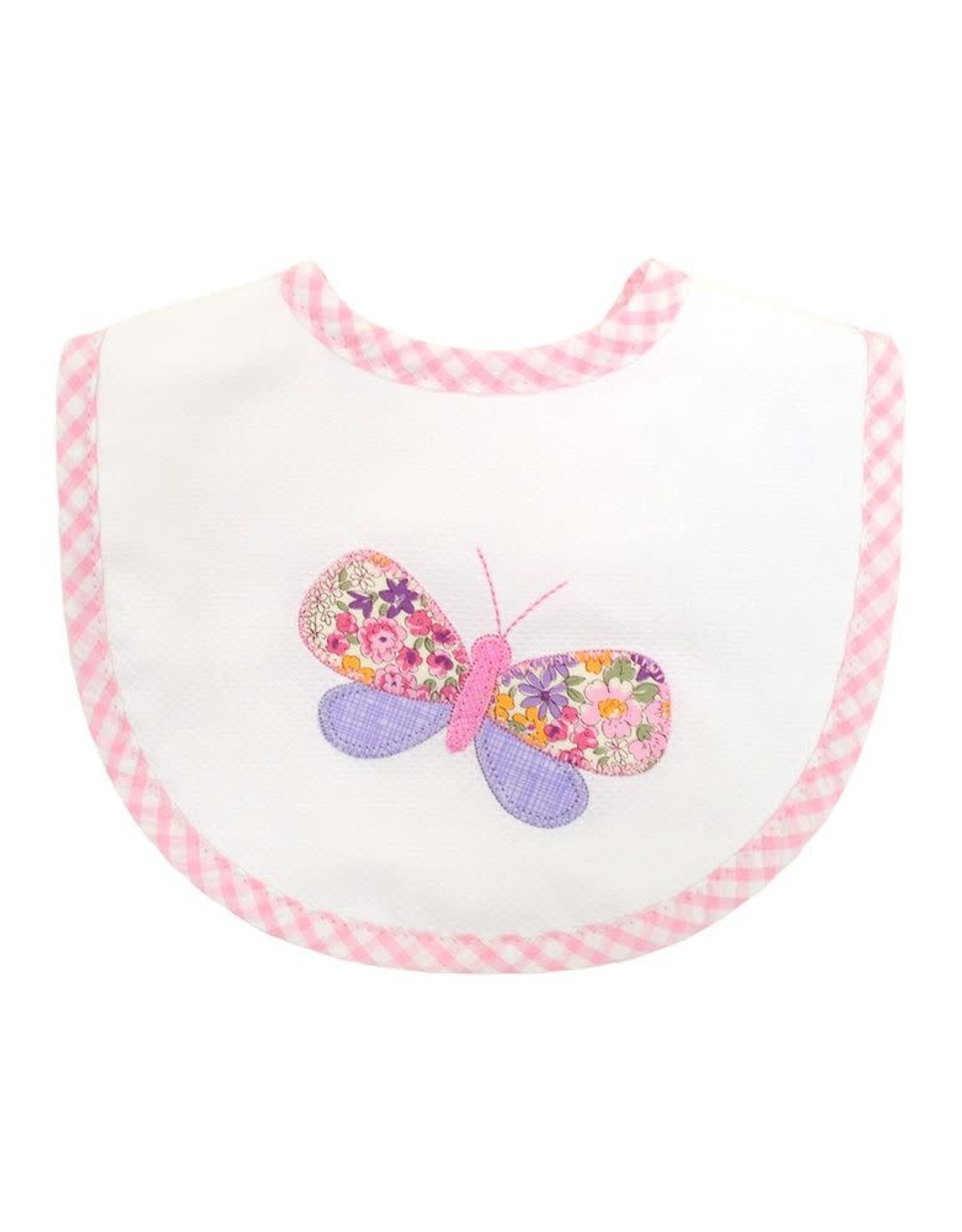 Three Marthas Basic Bib Butterfly 2 color