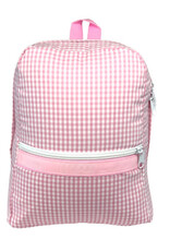Oh Mint Medium Backpack w/Pockets Pink Gingham