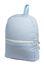 Oh Mint Medium Backpack Blue GIngham