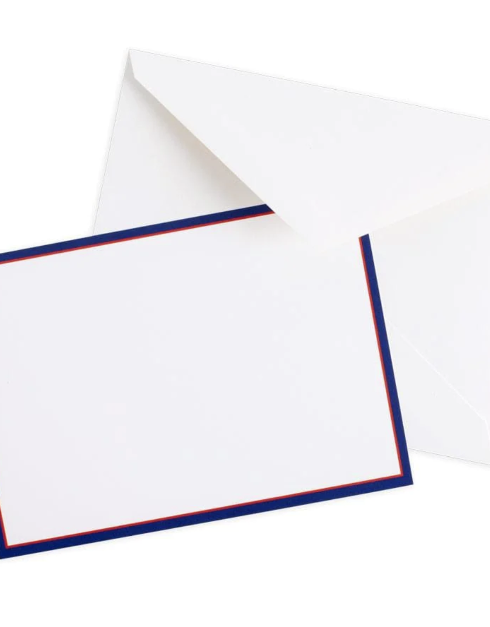 Caspari Classic Navy 2 Tone Correspondence Cards