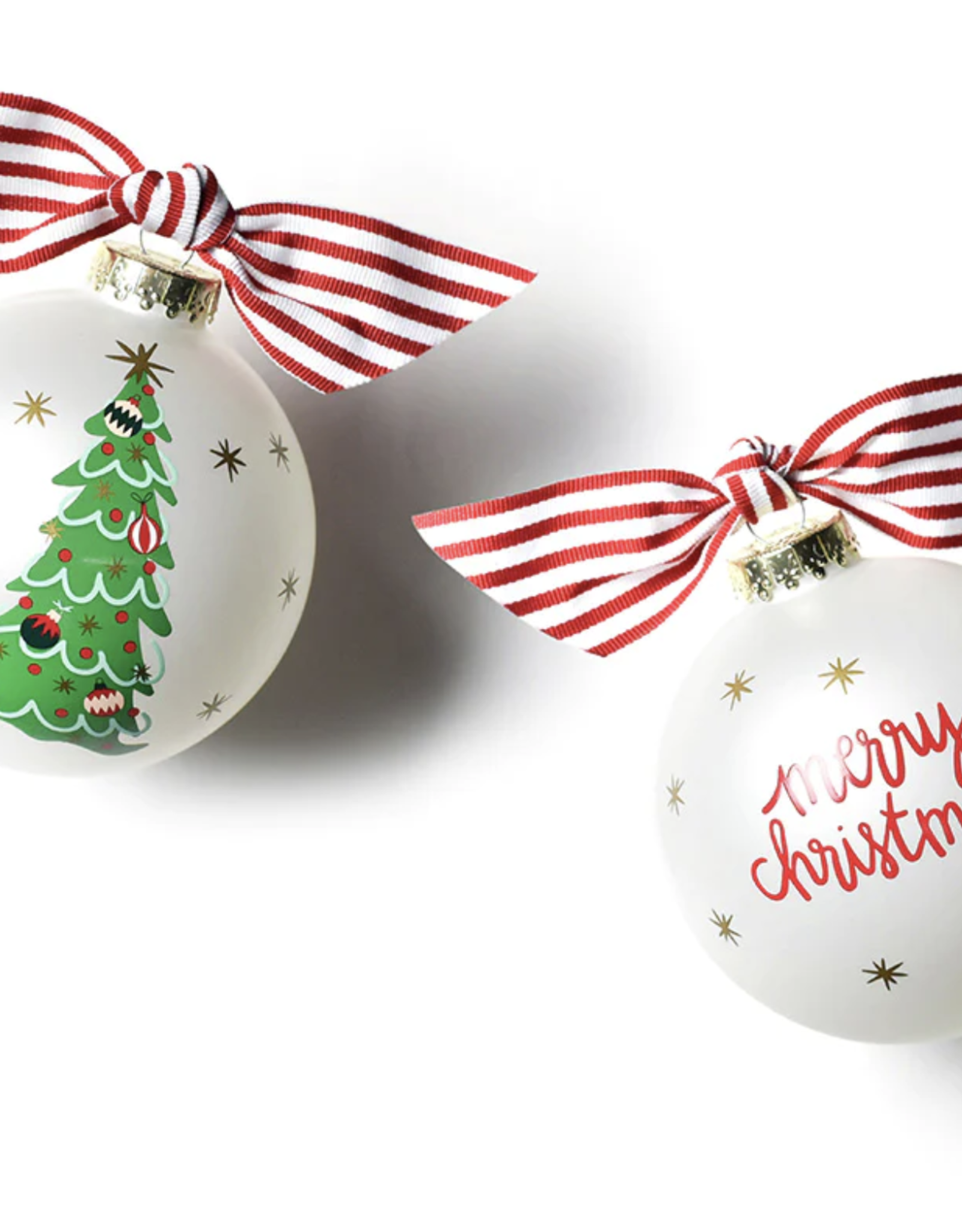 Coton Colors Ornament Trimmed Tree