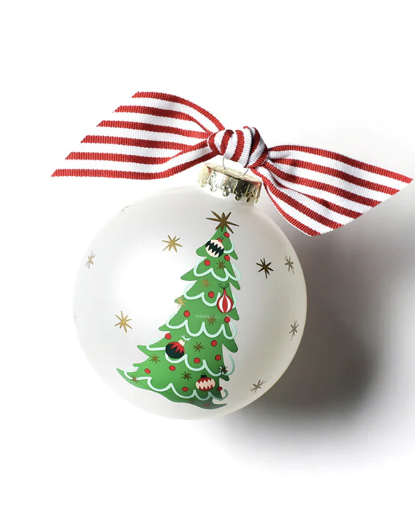 Coton Colors Ornament Trimmed Tree