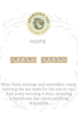Spartina Earrings Hope/Horizon Gold