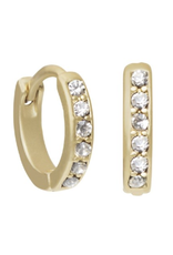 Spartina Hoop  Earrings Grateful Gold