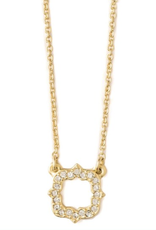 Spartina Luck Quatrefoil Necklace Gold