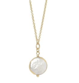 Spartina Survivor Coin Pearl Necklace
