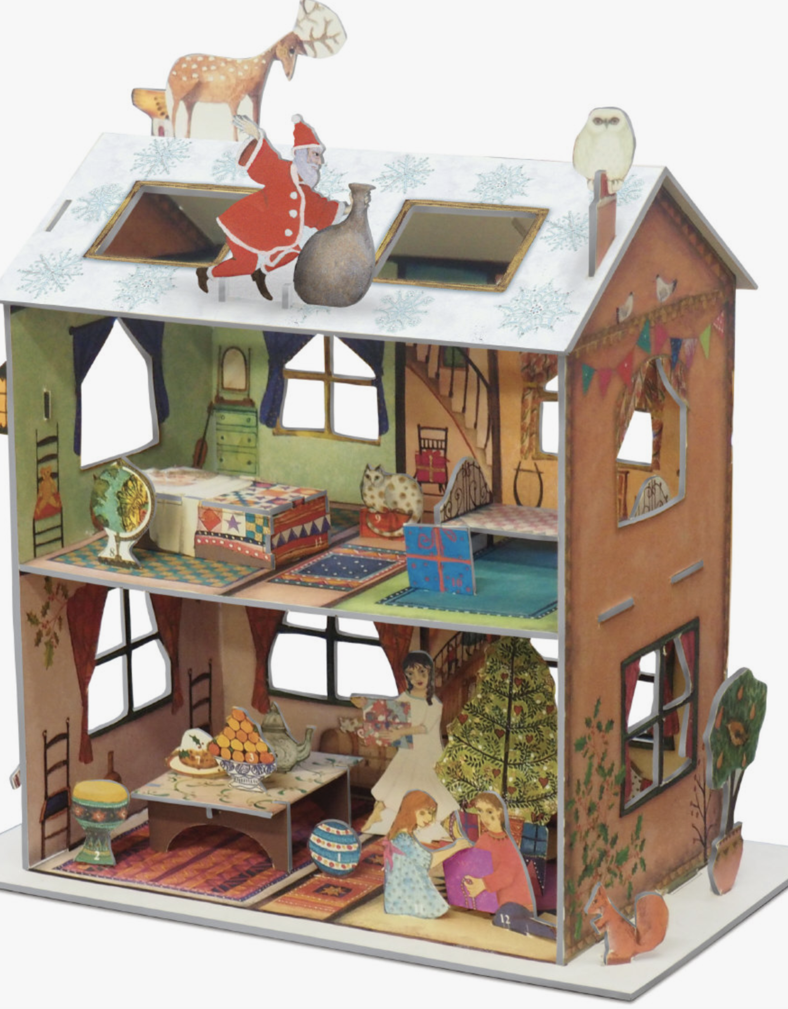 Roger La Borde Night Before Christmas Advent Pop & Slot Calendar