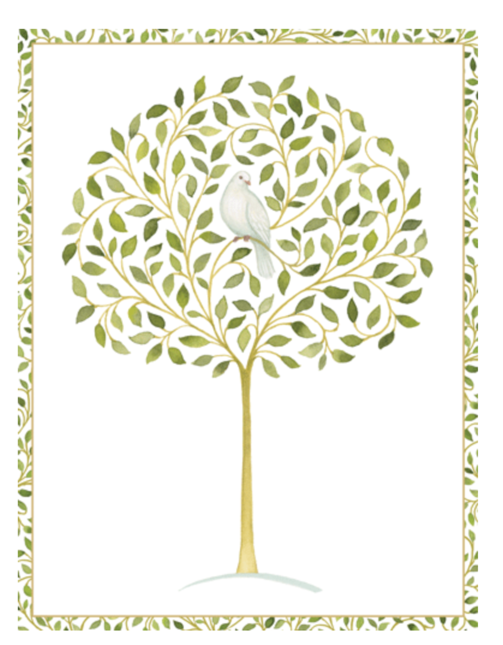 Dove in Pear Tree Boxed Christmas Cards