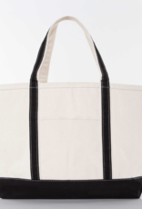 CB Station Large Canvas Tote Black