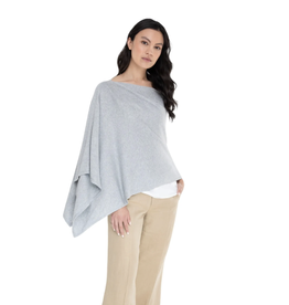 Alashan Cashmere Co. Cotton Cashmere Topper Ash