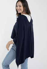 Alashan Cashmere Co. Abyss Cotton Cashmere Topper