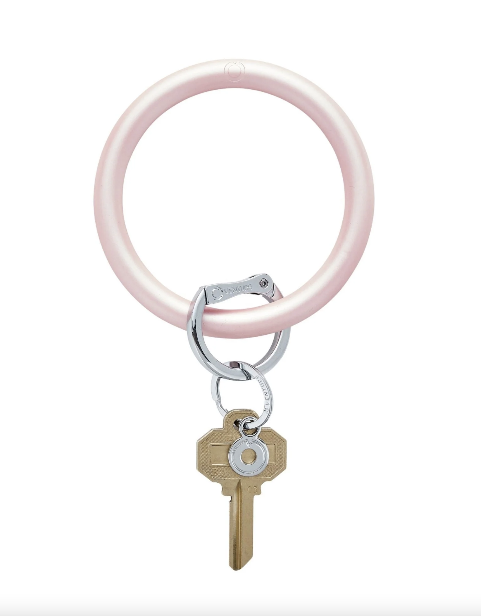 O Ventures Silicone O Ring  Rosé Pearlized