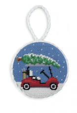 Smather's & Branson Christmas Golf Cart Ornament