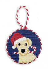 Smather's & Branson Christmas Yellow Lab Ornament
